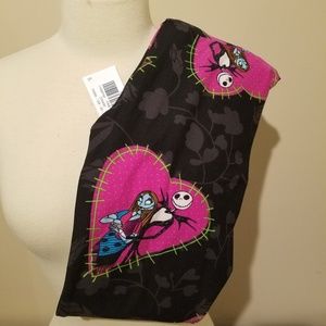 LuLaRoe OS NBC Jack Skellington Sally Hearts NWT